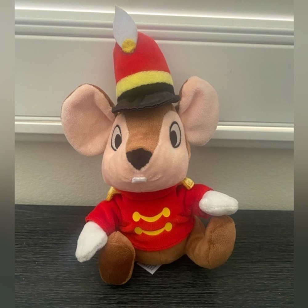 NEW Disney Parks Timothy Mouse Dumbo Plush Stuffed Animal